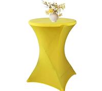 Lot de 4/2/6/1 Housse Mange Debout, Nappe Mange Debout, Ø 60-80 Cm Housse pour Table Haute, Nappe Cocktail Ronde Extensible en Spandex pour Banquet De Cocktail De Mariage,80x110cm (Color : 4#, Size