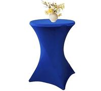 Lot de 4/2/6/1 Housse Mange Debout, Nappe Mange Debout, Ø 60-80 Cm Housse pour Table Haute, Nappe Cocktail Ronde Extensible en Spandex pour Banquet De Cocktail De Mariage,80x110cm (Color : 3#, Size