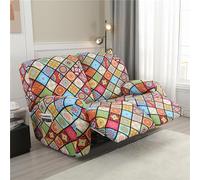Lot de 4/6/8 Housses de Fauteuil Inclinable avec Poches Couverture de Canapé Inclinable Relax Canapé Protection de Meubles Couvre de Chaise inclinable élastique Tout Compris ( Color : 2@ , Size : 2 pl