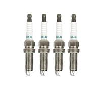 Lot de 4/6 bougies d'allumage Iridium 90919-01289 FC16HR-Q8 compatibles avec Toyota CHR compatible Camry compatible Cororlla compatible Yaris 1.0 1.5 2.0 1KR-FE 2NR-FKE A25A-FXS compatible Subaru Boug
