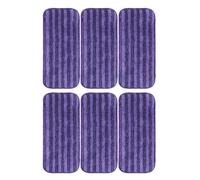 Lot De 4/6 Lingettes Réutilisables, Compatibles Avec Swiffer, Lingettes Humides Lavables En Microfibre For Nettoyage Ménager(6pcs)