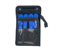 Lot de 4/7 grattoirs en acier inoxydable pour peinture et décoration murale