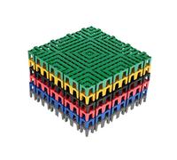 Lot De 4/8/12/16/20 Dalles De Sol Emboîtables For Garage, Tapis De Drainage Modulaire, Revêtement De Sol Antidérapant En Polypropylène (PP),De Charge De 5 000 Kg(16 pieces)