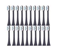 Lot de 4/8/12/16 têtes de brosse à dents de rechange compatibles avec Xiaomi Mijia T302 et les têtes de brosse à dents soniques(T302 Purple-20pcs)