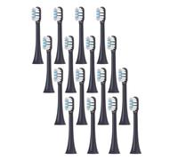 Lot de 4/8/12/16 têtes de brosse à dents de rechange compatibles avec Xiaomi Mijia T302 et les têtes de brosse à dents soniques(T302 Purple-16pcs)