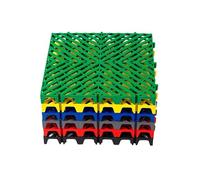 Lot De 4/8/16/20 Dalles De Sol Emboîtables For Garage, Antidérapantes, Avec Tapis De Drainage Modulaires Et Jointures, For Intérieur Et Extérieur, 40 X 40 X 4 Cm(8 pieces)