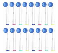Lot de 4/8/16 têtes de brosse for gencives sensibles, compatibles avec les brosses à dents électriques Oral-B et professionnelles.(16pcs)