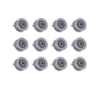 Lot de 4, 8 ou 12 roulettes for panier inférieur de lave-vaisselle, compatibles avec les roulettes du panier supérieur du lave-vaisselle Balay 611475 00611475(A3)