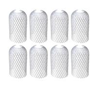 Lot de 4/8 protections de gouttière résistantes aux intempéries - Filtres polyvalents en aluminium pour l'évacuation de l'eau et éviter la reproduction du toit
