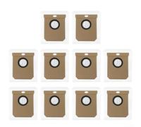 Lot de 4/8 sacs à poussière réutilisables pour Cecotec pour station d'aspiration pour Conga 2299 Ultra 2499 7490 (lot de 10)