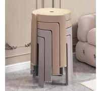 Lot de 4/8 tabourets empilables en plastique portables de 45,7 cm, tabourets gigognes idéaux pour salle de classe, bureau et petits espaces, design polyvalent et peu encombrant