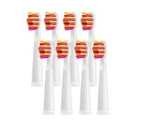 Lot de 4/8 têtes de brosse de rechange, compatibles avec Seago et Fairywill.(8 Pcs pink)