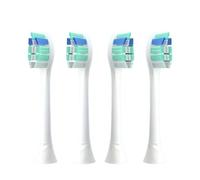 Lot de 4 à 16 têtes de brosse à dents de rechange, compatibles avec les brosses à dents électriques Philips 1100, 2100, 4100, 4300, 5100, 5300, 6100, 6500, etc.(4pcs)