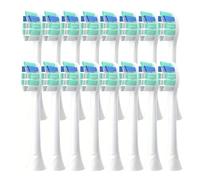 Lot De 4 À 16 Têtes De Brosse À Dents De Rechange Compatibles Avec Les Brosses À Dents Électriques Philips 1100, 2100, 4100, 4300, 5100, 5300, 6100, 6500, Etc.(16pcs)