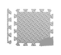 Lot de 4 à 24 Tapis de Sol en Mousse EVA à emboîter for la Maison, la Salle de Sport, l'exercice Tapis de Gymnastique Puzzle(Grey-30x30cm,16PCS)