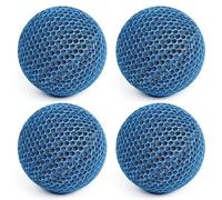 Lot de 4 Absorbeurs de Écume de Piscine Réutilisables, Éponge de Filtre Absorbant de Huile, Eponge Filtrante pour Spa Jacuzzi, Nettoyant en Mousse pour Piscine, Baignoire, Jacuzzi