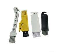 Lot de 4 accessoires d'aspirateur 32 mm 34 mm pour aspirateurs britanniques - Brosse en crin de cheval suceur suceur Kit de buse pour la maison, la voiture, le bureau Noir ABS Nylon