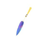 Lot de 4 accessoires de costume de chasseur d'anime pour Halloween, épée, réplique d'arme de cosplay, pièce de présentation légère, décoration de collection (multicolore)