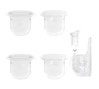 Lot de 4 accessoires de rechange pour tire-lait M6, y compris 4 diaphragmes en silicone pour Momcozy Mobile Style | M6, remplacement pour pièces de pompe Momcosy, pièces non originales, 4 diaphragmes