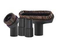 Lot de 4 accessoires et brosses pour aspirateur de 35 mm, brosse de sol de | et brosses à poussière rondes de 1,1 cm pour tuyau standard, 2 adaptateurs de 2,5 à 1 cm, accessoires pour aspirateur