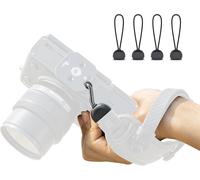 Lot De 4 Adaptateurs À Dégagement Rapide Pour Sangle D'appareil Photo-Fixation Et Retrait Rapides Et Sûrs,Noir ,Medium