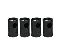 Lot de 4 adaptateurs de bague pour équipement de remise en forme, 38 mm à 32 mm, convertisseur en plastique, accessoire de raccord de tuyau de gym pour entraînement à domicile