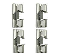 Lot de 4 adaptateurs de charnière de placard à fermeture douce 100° pour charnières Titus Lama Salice