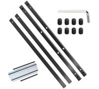 Lot de 4 adaptateurs de rail de guidage pour rail de rideau Makita, avec clé hexagonale et vis, kit de connecteurs pour rail de guidage Festool