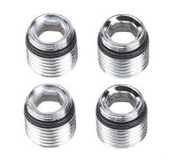 Lot de 4 adaptateurs de robinet de 18 mm vers 1/2 avec pas de 1,0 mm pour la plupart des modèles de robinet pour les propriétaires nécessitant une compatibilité avec filetage