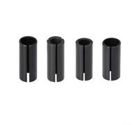 Lot de 4 adaptateurs de serrage pour fraises de toupie pour machines de gravure CNC, douilles de conversion en acier 6/8/10/12/12,7 mm pour outils de travail du bois