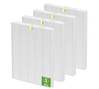 Lot de 4 adaptateurs HEPA de rechange C545 compatibles avec purificateur d'air Winix C545, Ture HPEA FIlter S uniquement, numéro de pièce 1712-0096-00