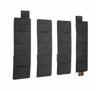 Lot de 4 adaptateurs Molle/Velcro Noir - Tasmanian Tiger