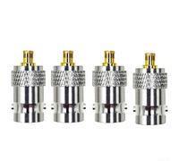 Lot de 4 adaptateurs pour sondes d'oscilloscope DSO-TC2 TC3 offrant un support de fréquence de 100 MHz et un manchon stable à clipser pour un test précis d'oscilloscope numérique