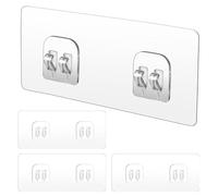 Lot De 4 Adhésifs De Rechange pour Support De Douche Crochets Adhésifs Puissants pour Support De Douche D'angle Étagère De Salle Bain Panier Porte Savon Crochets De Suspension Accessoires De Cuisine