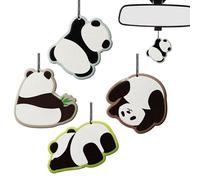 Lot de 4 adorables diffuseurs de parfum pour voiture, longue durée de 20 jours, tablette d'aromathérapie en forme d'animal, pour femmes, hommes, maison, armoire, casier, bain