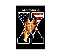Lot de 4 affiches sur toile Malcolm - Décoration murale - Pour salon, chambre à coucher - 30 x 45 cm - Sans cadre :