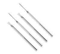 Lot de 4 aiguilles professionnelles pour sculpture de poterie en métal et argile - Pour adultes et enfants