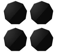 Lot de 4 aimants adhésifs de rechange pour fixation de caméra embarquée Garmin - Coussinets de pare-brise extra adhésifs, compatibles avec Garmin Dashcam 45/46/47/55/56/57/65 W/66 W/67 W/Tandem/Speak