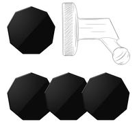 Lot de 4 aimants de Rechange pour Garmin Dash Cam 45/46/47/55/56/57/65W/66W/67W/Tandem/Speak Plus