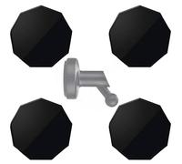 Lot de 4 aimants de rechange pour pare-brise Garmin 45/46/47/55/56/57/65 W/66 W/67 W/Tandem/Speak Plus