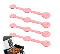 Lot de 4 aimants pour friteuse à air comprimé résistant à la chaleur | Boucle magnétique pour la préparation des repas, dîner familial, restaurant, camping, dortoir, salle de pause, cuisine