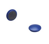 Lot De 4 Aimants Ronds Diamètre De 32 Mm - Bleu - Sign