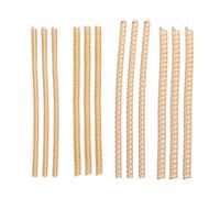 Lot de 4 ajusteurs de taille invisibles pour bagues lâches Transparent