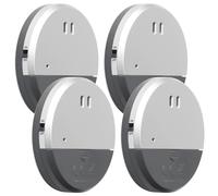 Lot de 4 alarmes de porte sans fil - 130 dB - Capteur magnétique - Avec piles - Protection anti-effraction - Pour maison, hôtel, bureau