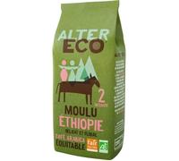 LOT DE 4 - ALTER ECO - Ethiopie Café moulu arabica Bio - paquet de 260 g