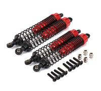 Lot de 4 amortisseurs 108 mm pour voiture télécommandée 1/10 Buggy Monster Truck HPI HSP Traxxas Losi Axial Tamiya Redcat Himoto Hop-up pièces