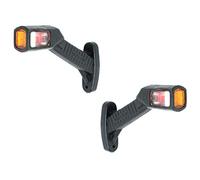 Lot de 4 ampoules LED 12 V/24 V pour remorque/véhicule