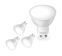 Lot de 4 Ampoules LED GU10 Spot 3W Spotlight Blanc Froid 16led Etanche IP20 120° 50x55mm - Yuan Yuan