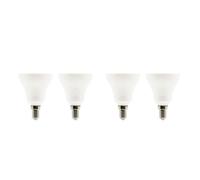Zenitech - Lot de 4 ampoules LED Standard 10W E14 2700K