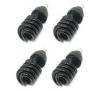Lot de 4 ampoules UV à spirale, lumière noire, 28 W, pour discothèque, fête, effet fluo